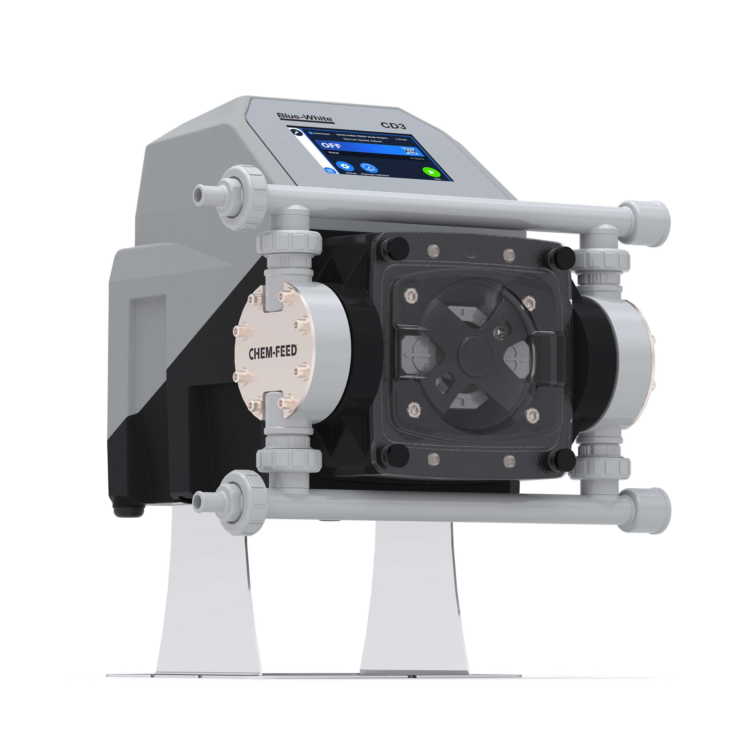 CHEM-FEED® Bomba dosadora multidiafragma CD3 para aplicações industriais