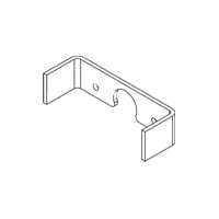 BRACKET F-1000 1/4 DIN PANEL