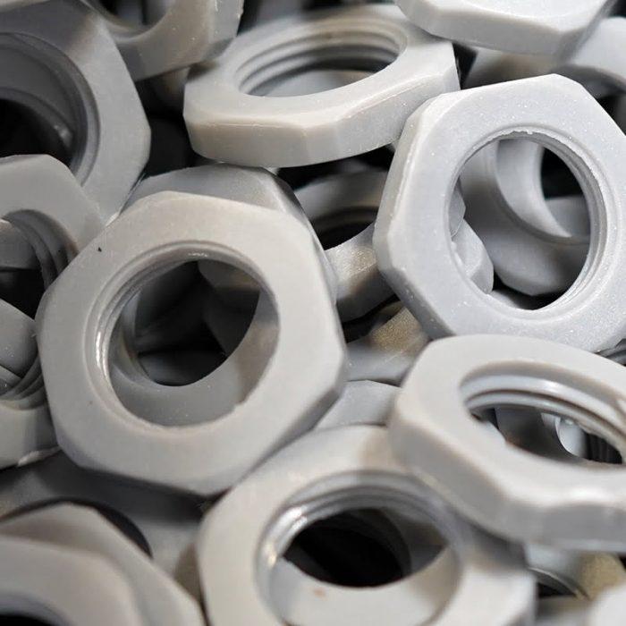 LOCK NUT 1/2 POLYPRO BlueWhite Industries