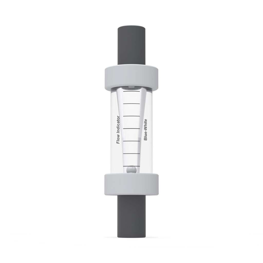 FI-100-8SV - FLOW INDICATOR .50 SLIP VT/CER - Blue-White Industries