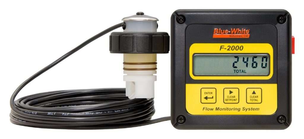 An Excellent Choice for Municipal Water and Wastewater Treatment Applications 1 F 2000 flow sensor