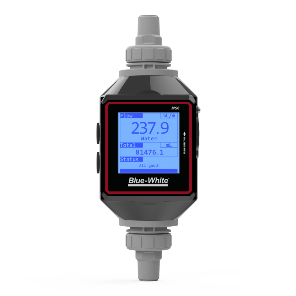 SONICPRO® MS6 Chemical Feed Flow Meter BlueWhite Industries