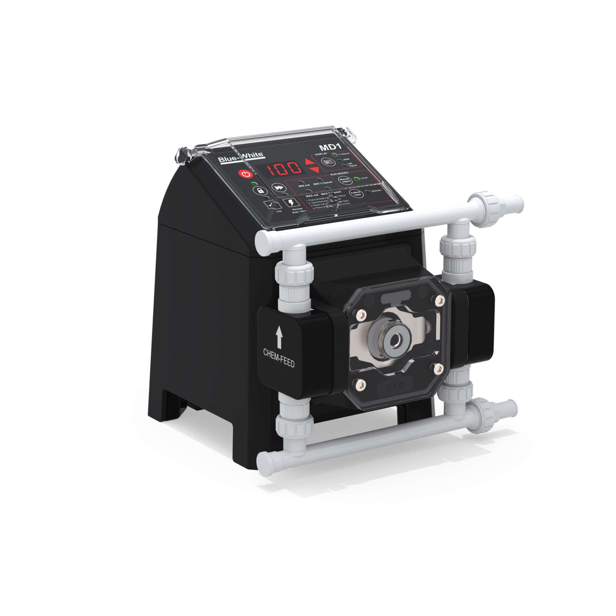 The New CHEMFEED® MD1 MultiDiaphragm Pump BlueWhite Industries