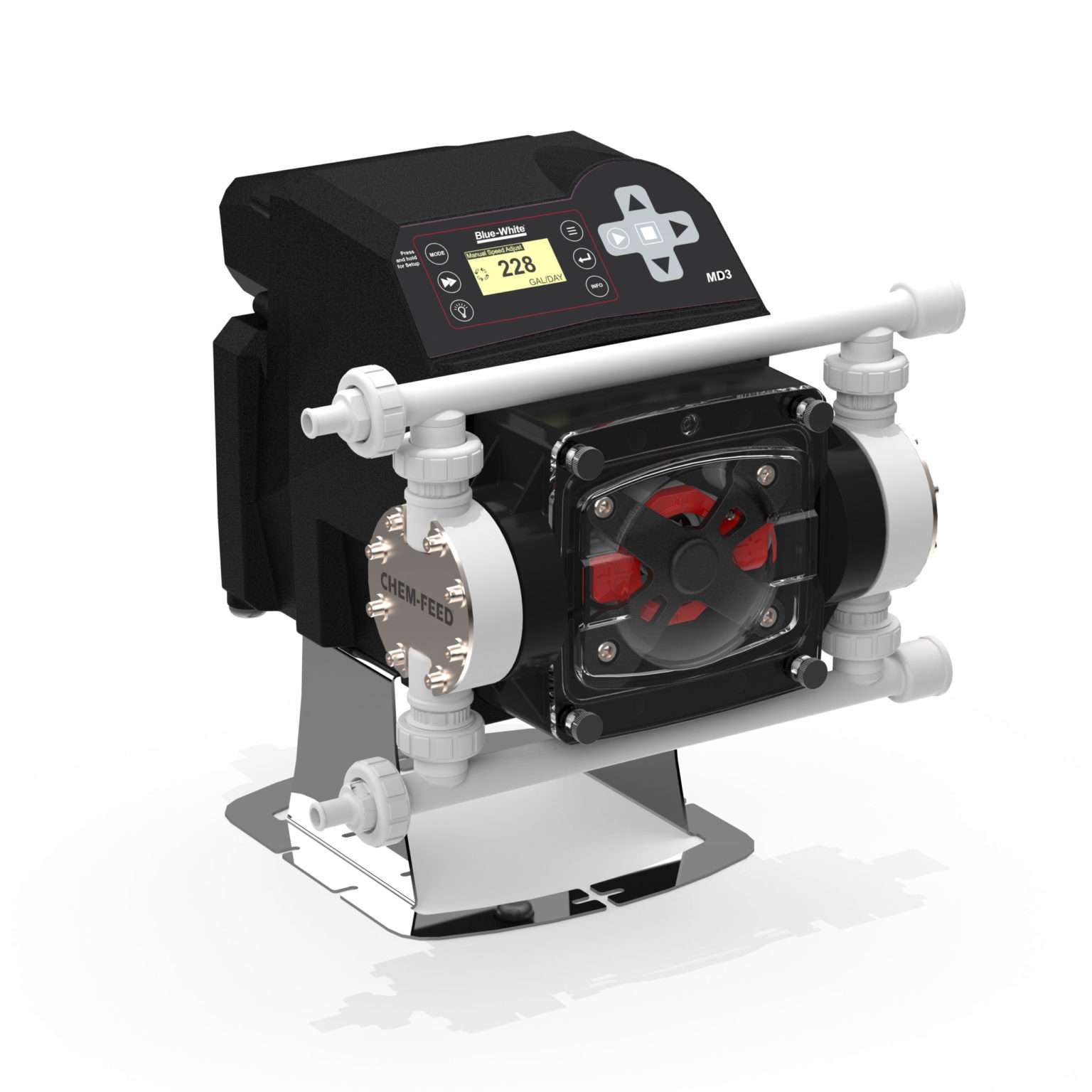 Bombas de diafragma 11 MD3 CHEM-FEED® Multi-Diaphragm Metering Pump