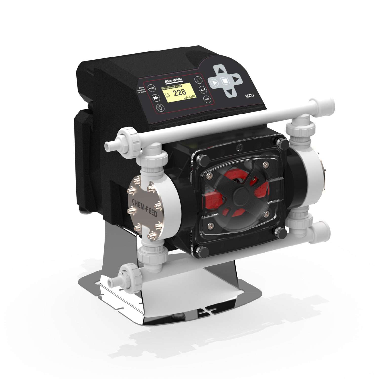 MD3 CHEM-FEED® Multi-Diaphragm Metering Pump