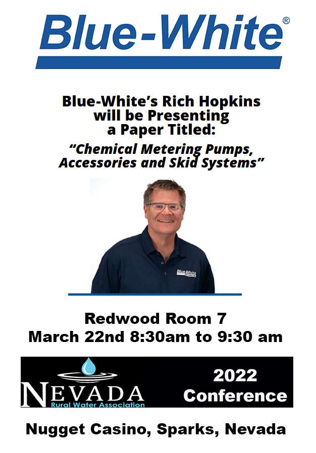 Nevada Rural Water Conference BlueWhite Industries