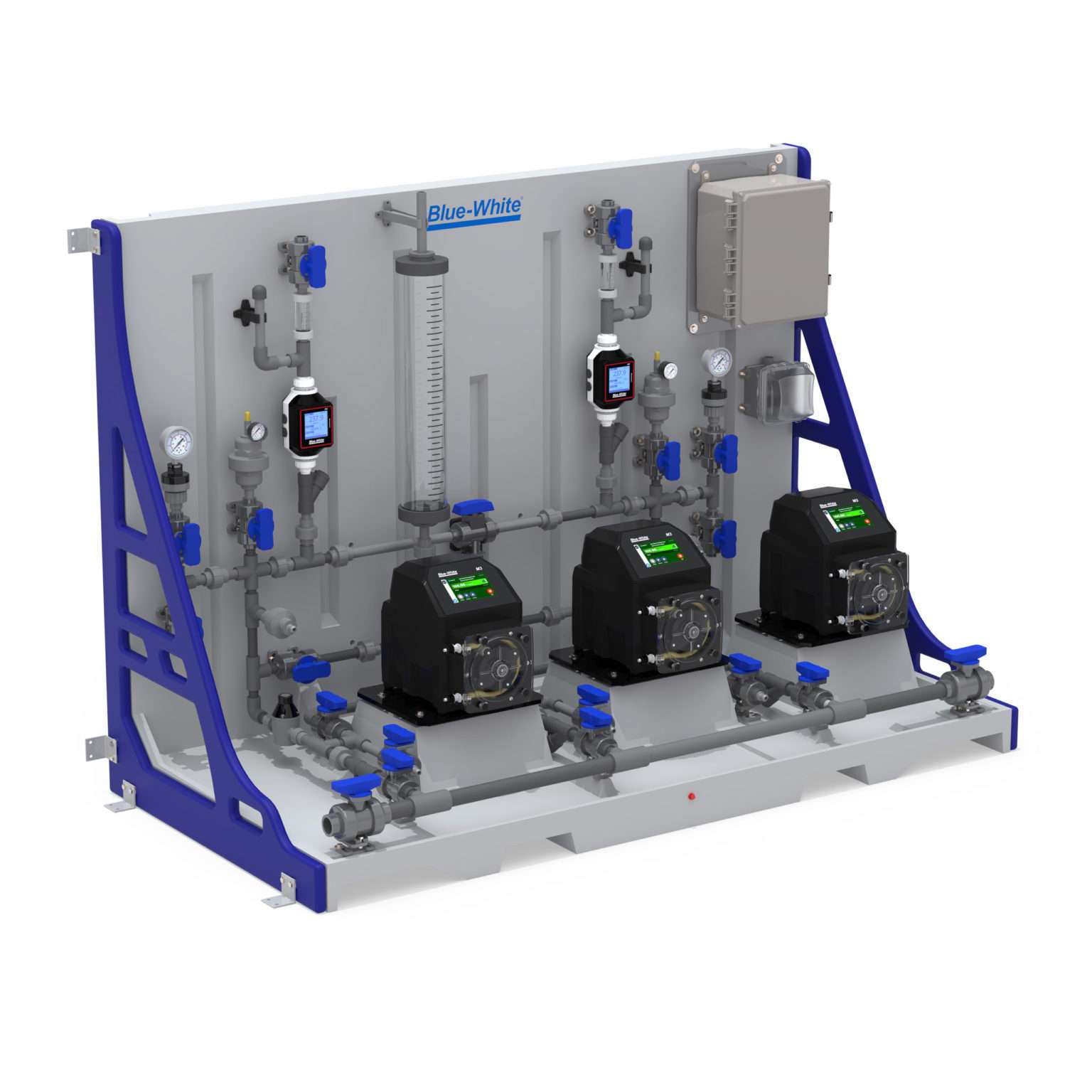 Sistemas de Skid 14 CFPS-3 - Sistema de Skid Triplex projetado para uso municipal