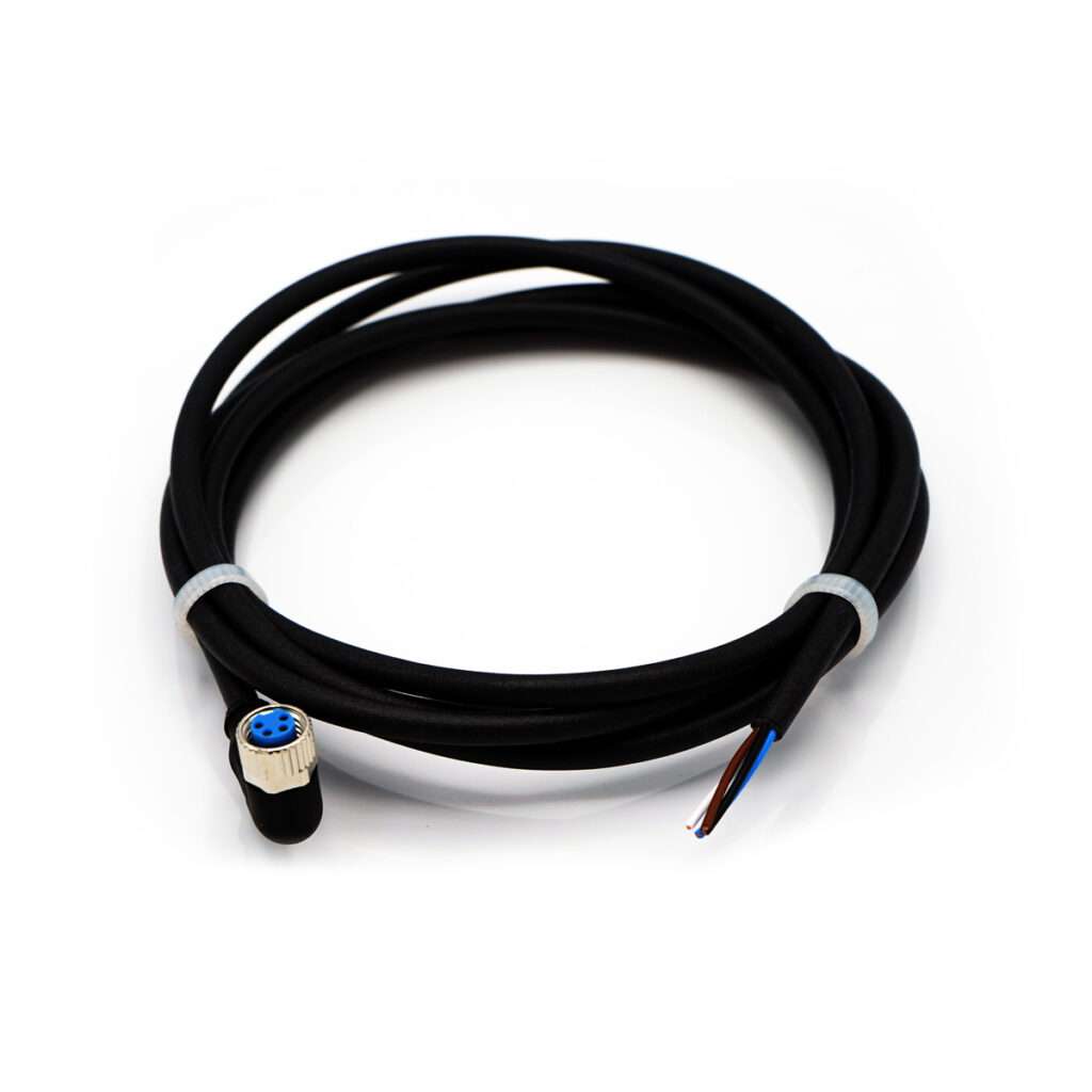 CONNECTOR CABLE M8 FEMALE 4 POSITION BlueWhite Industries