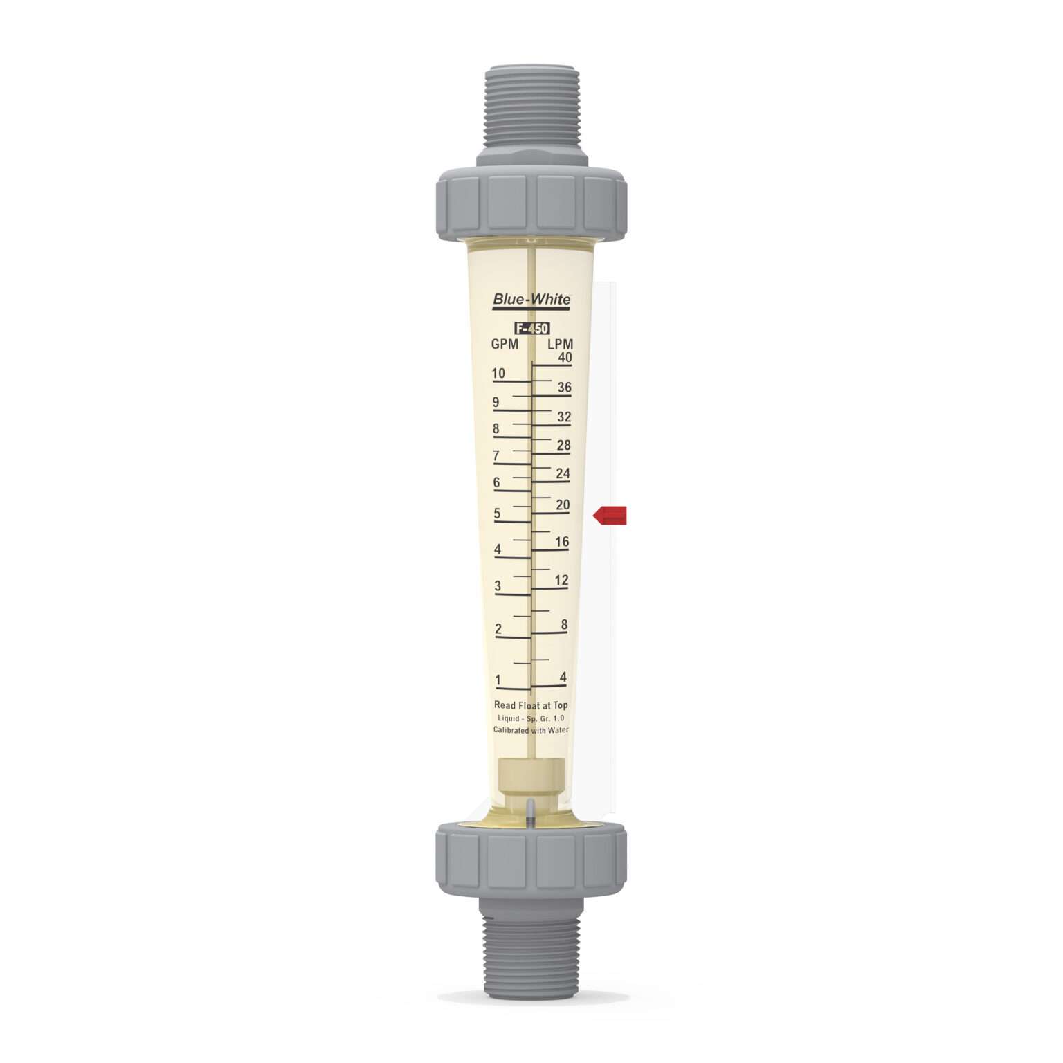 Débitmètre en polysulfone F-450