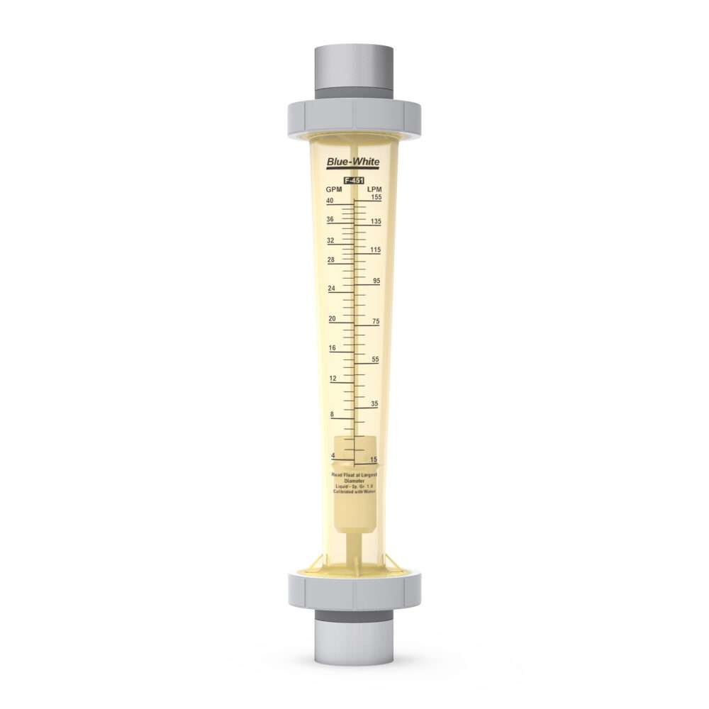 F-451 Polysulfon-Durchflussmesser