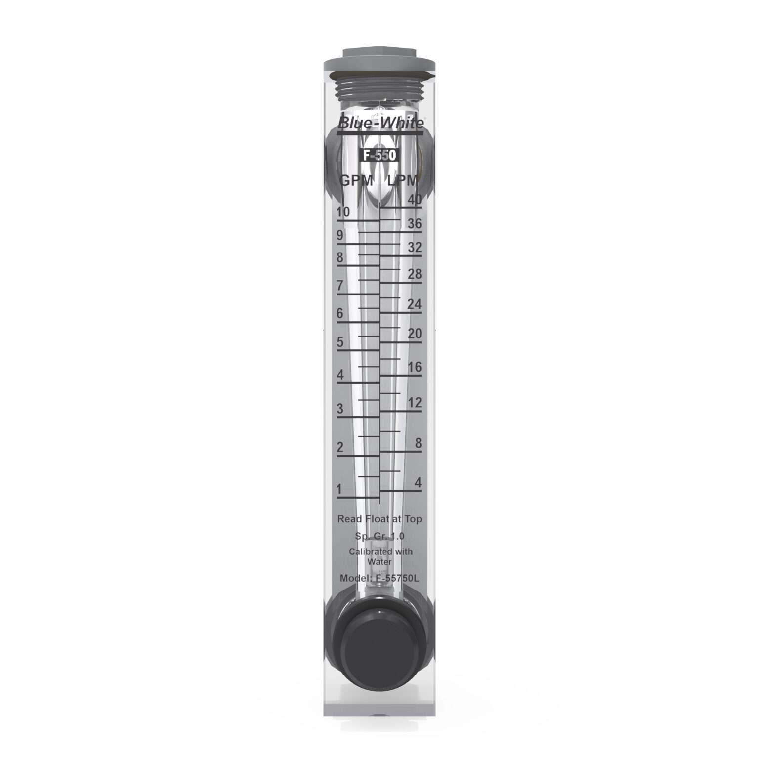 F-550 Acrylic Flow Meter