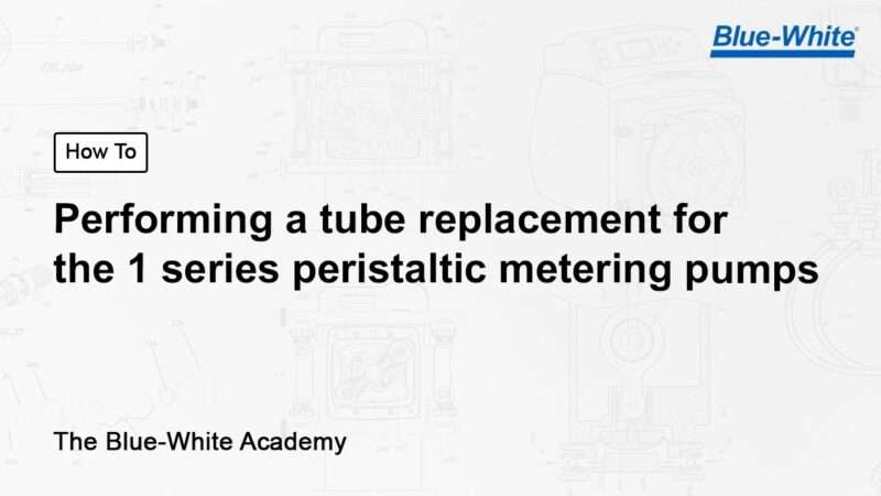 Miniatura do vídeo: O Blue-White Academy - Como Substituir o Tubo A1 M1