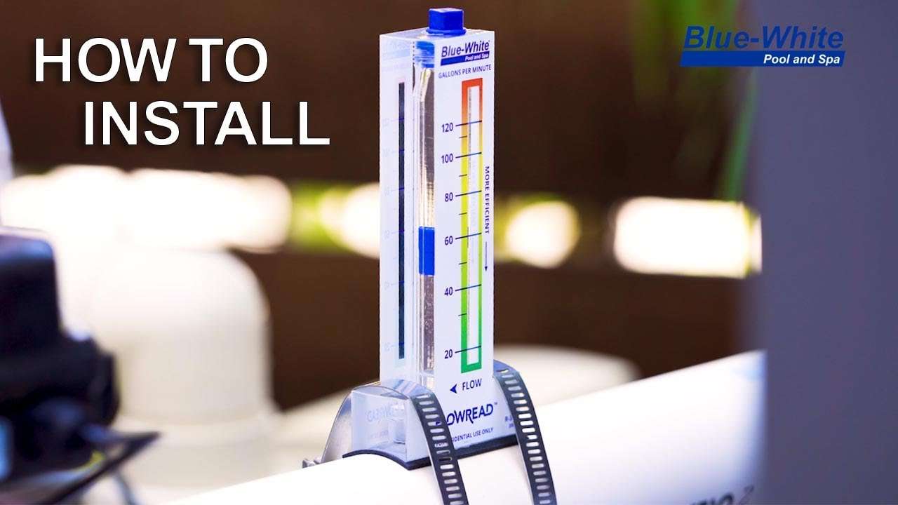 How to install your FLOWREAD™ Flow Meter BlueWhite Industries