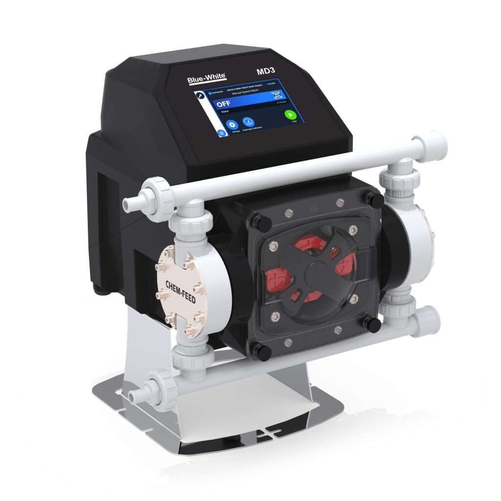 CHEM-FEED® MD3 Multi-Diaphragm Metering Pump for Municipal Water and Waste Water Treatment Applications