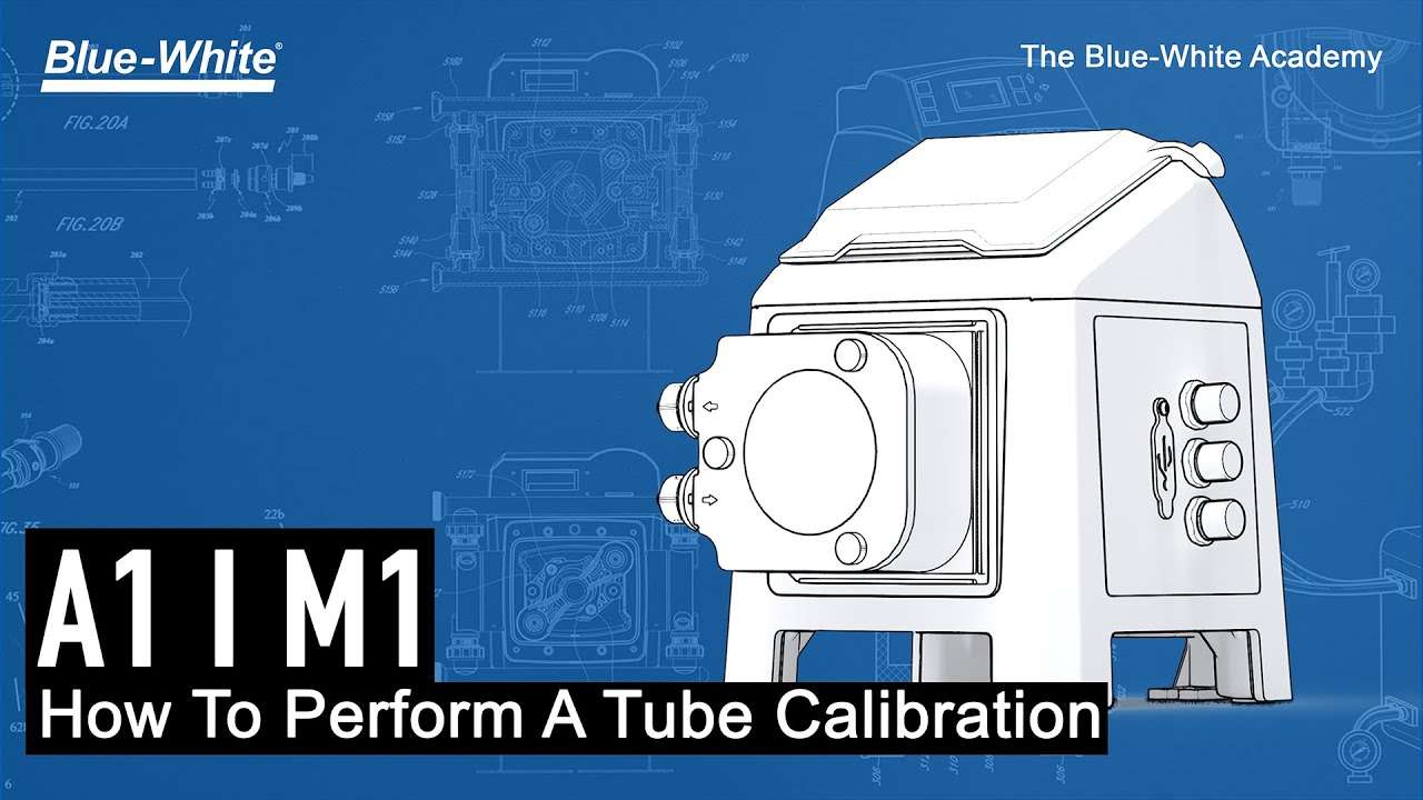 The BlueWhite Academy How To Calibrate the 1 Series Peristaltic