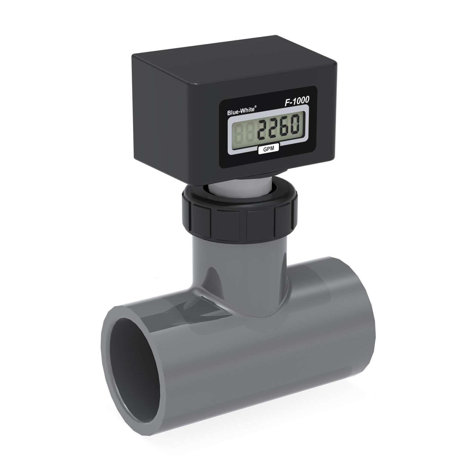Lopatkové průtokoměry 3 BW DIGI-METER® F-1000 Digital Paddlewheel Flow Meter