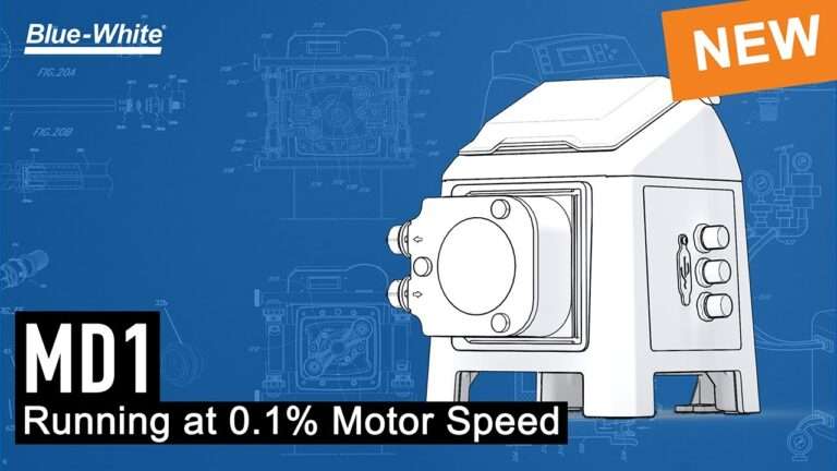 Executando o MD1 a 0.1% da velocidade do motor