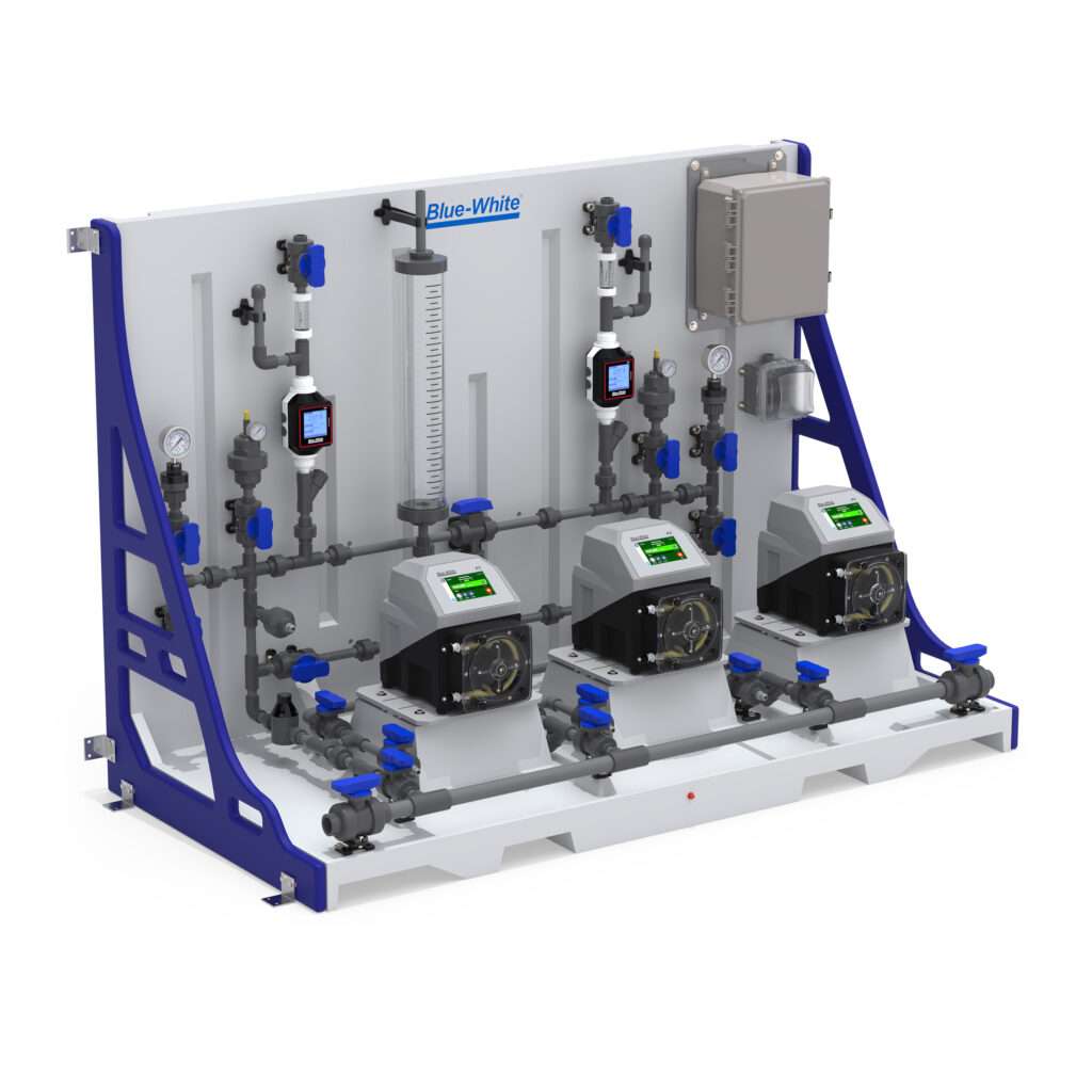 CFPS-3 - Sistema de Skid Triplex projetado para uso industrial