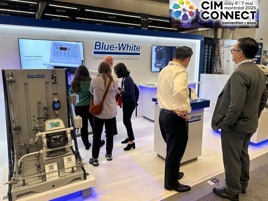 Blue-White® Showcases Chemical Dosing Solutions at CIM Connect in Montreal 2 CIM2