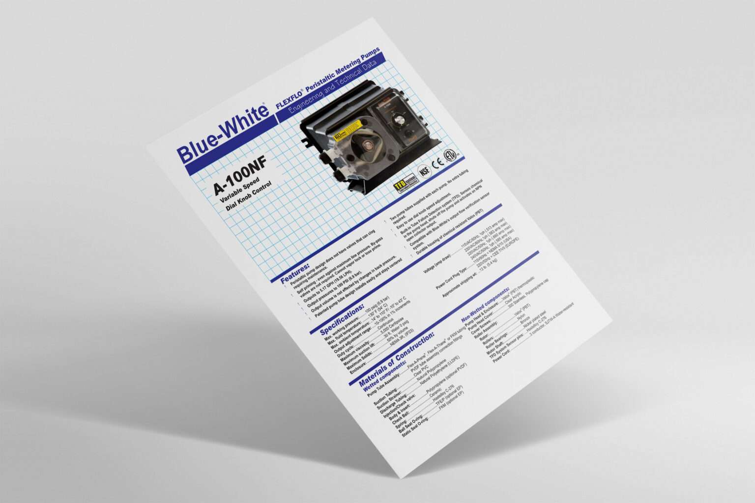 85000-043 A-100NF Ficha Técnica