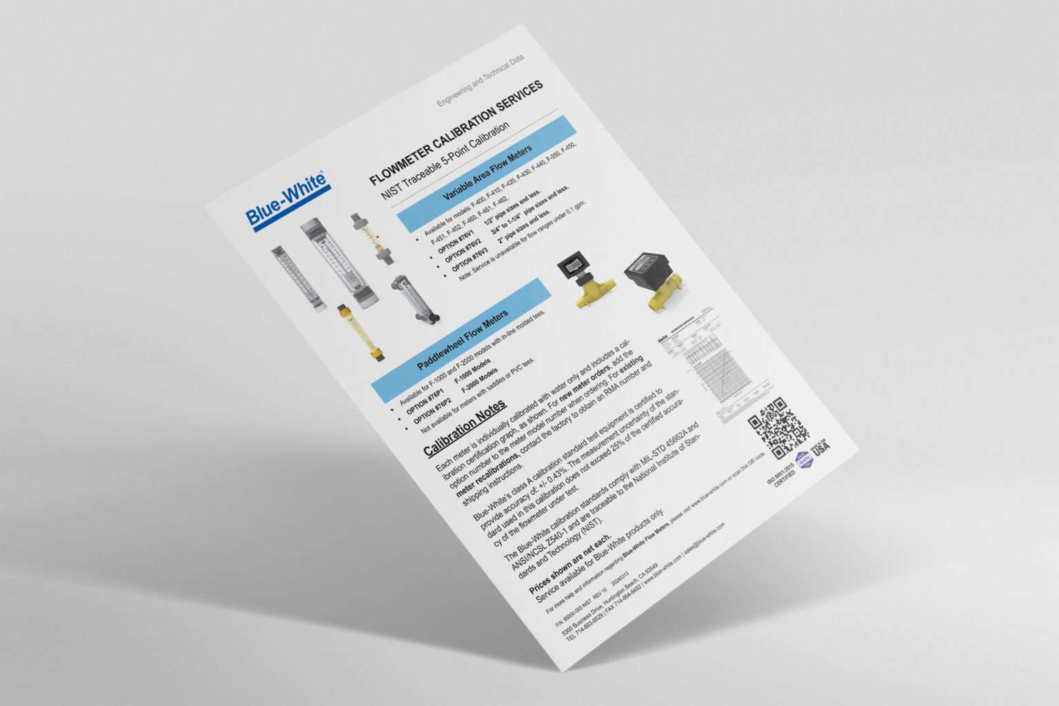 85000-093 NIST-kalibratiediensten