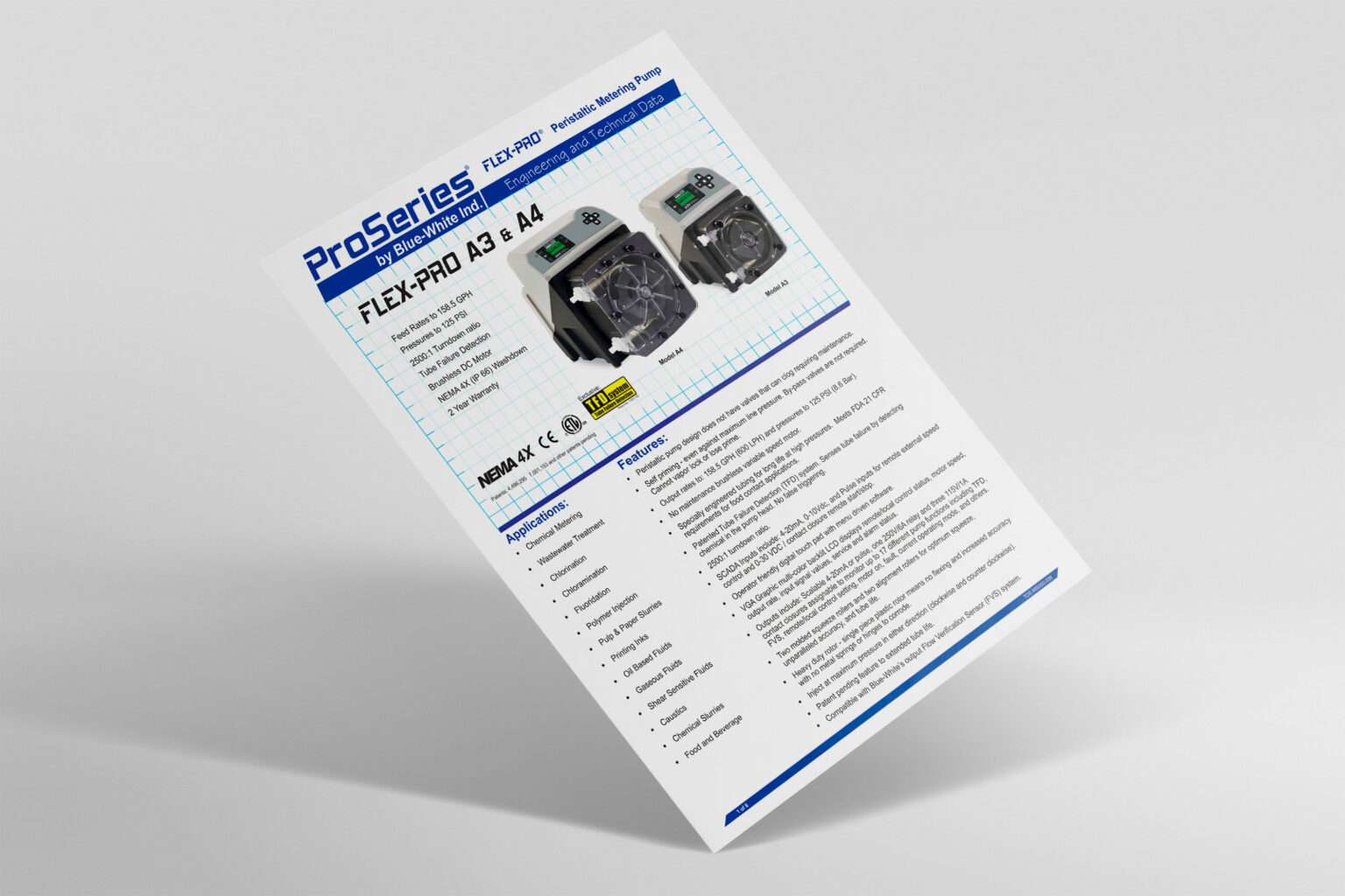 85000-098 A3 A4 Technisches Datenblatt