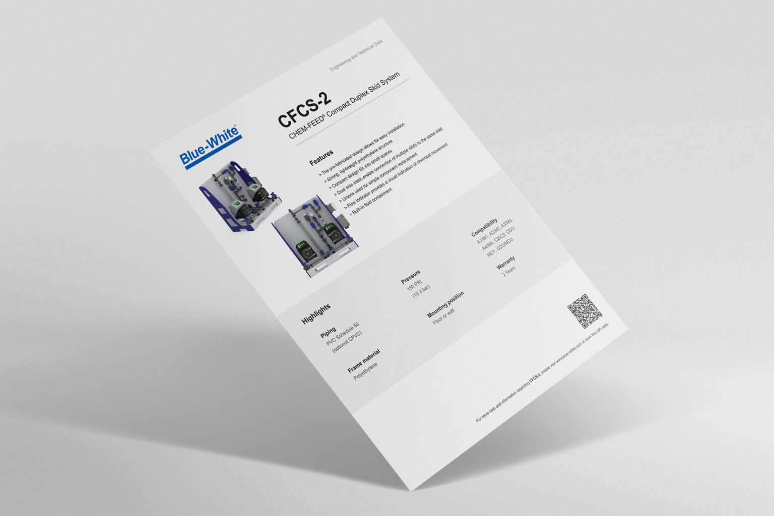 Fiche technique du 85000-201 CFCS-2