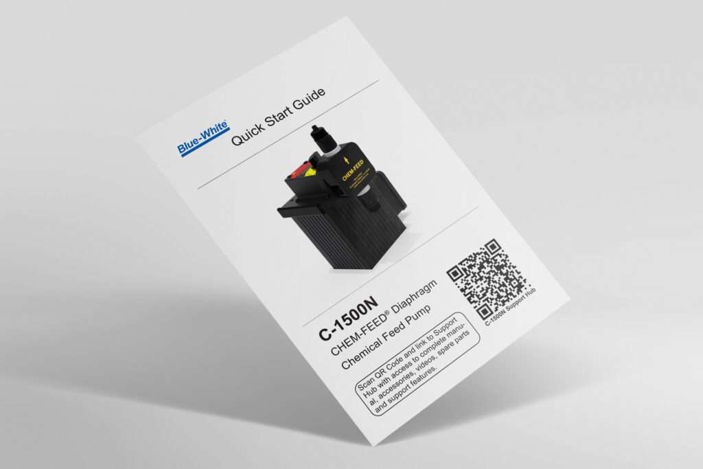 C-1500N Quick Start Guide - 80000-739 - Blue-White Industries