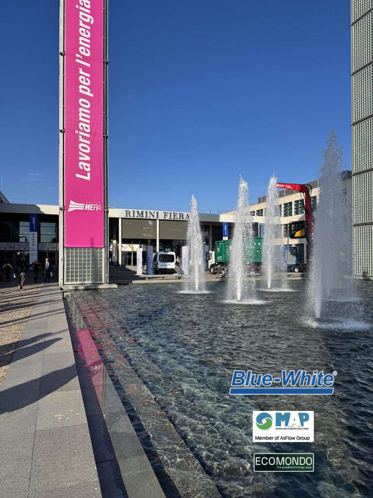 Meet Blue-White® and MAPsolutions at The Ecomondo Show: Simple Solutions  for Chemical Dosing - Blue-White Industries, image size:768x1024