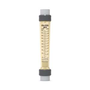 F-460 .3-3 GPM .50" F/NPT PVDF AND UNIONS PVC