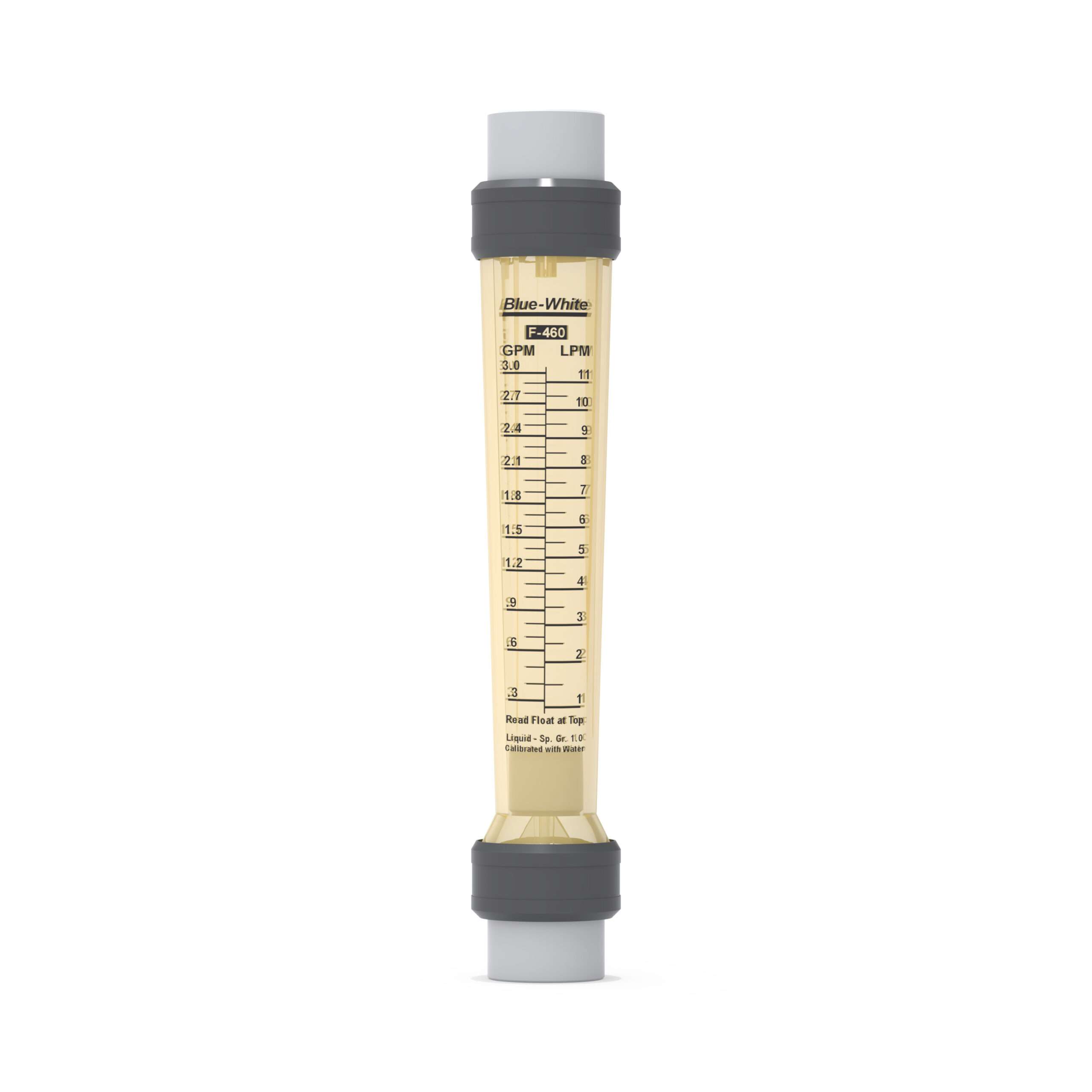 F-460 .3-3 GPM .50" F/NPT PVDF AND UNIONS PVC 1 F-46030LP-08K