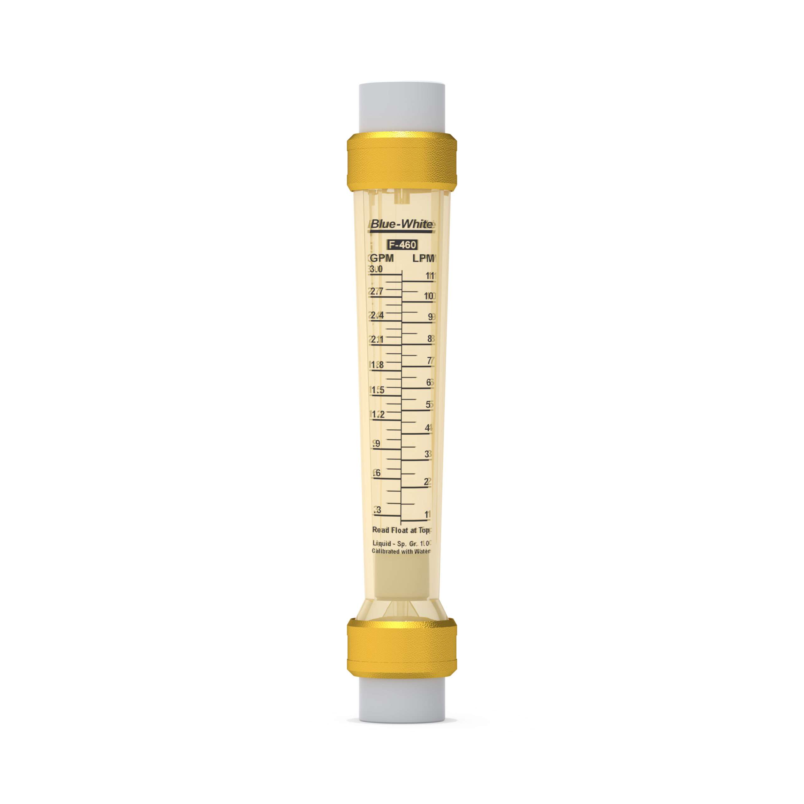 F-460 .3-3 GPM .50" F/NPT PVDF 1 F-46030LX-08K