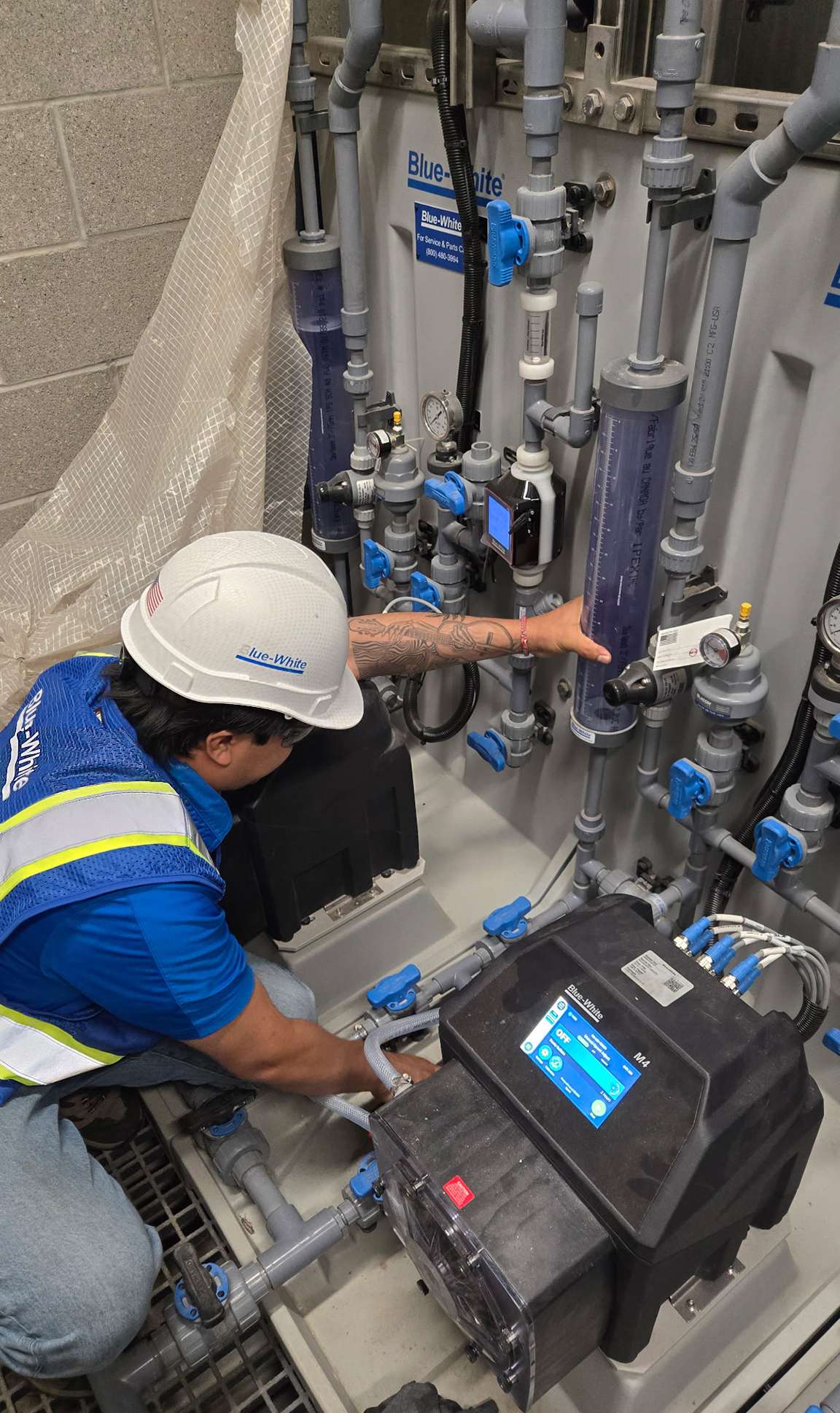Blue-White® CHEM-FEED® Skid Systems tas i bruk på avløpsrenseanlegget i Salt Lake City 2 Christian 2