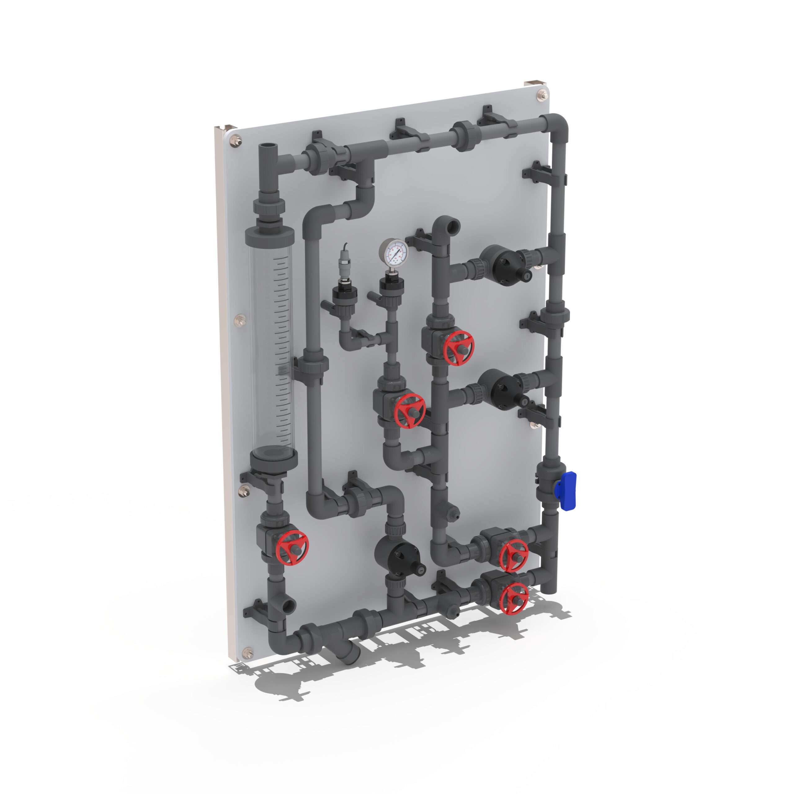 Wall panel skid