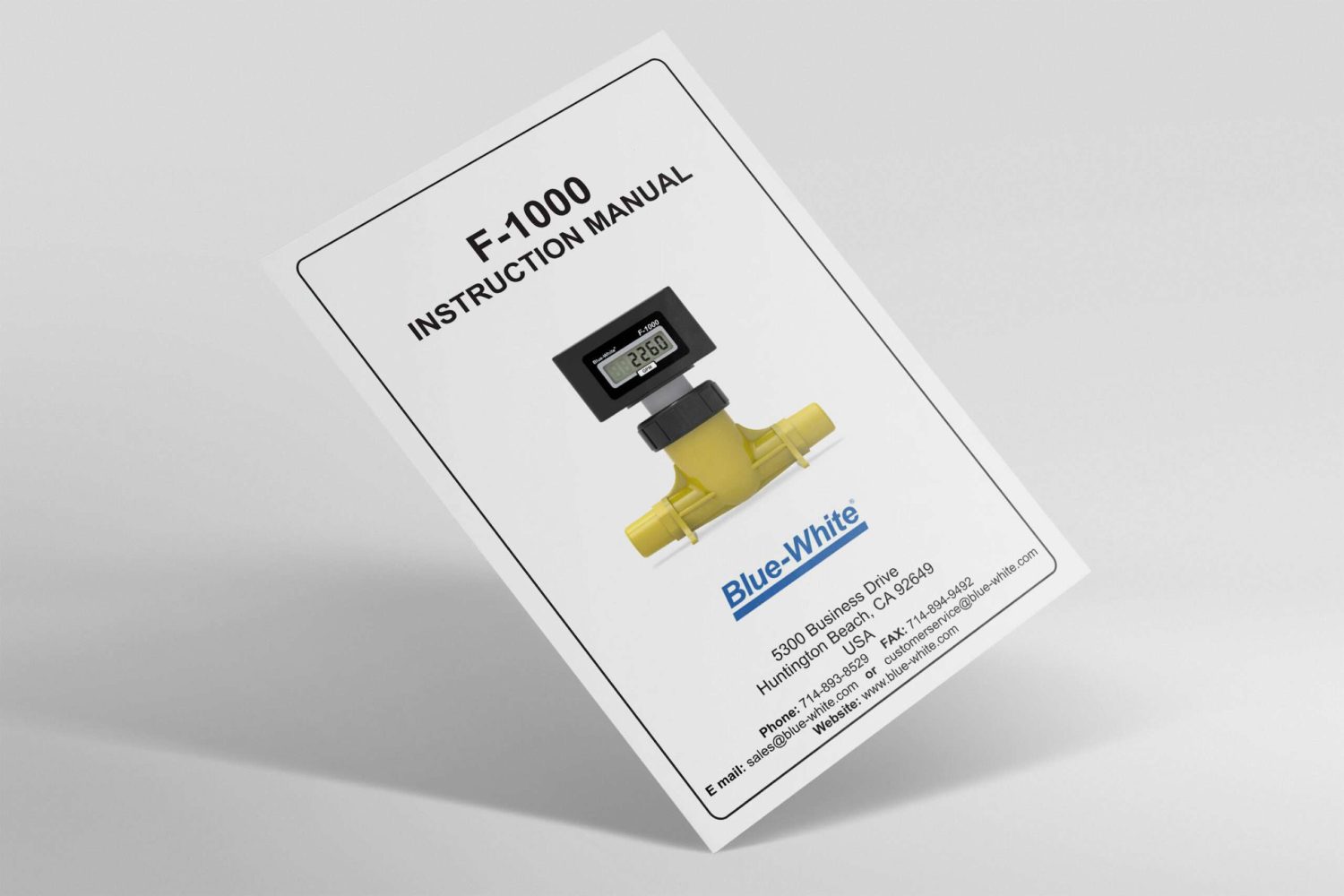 80000-335 F-1000 Instruction Manual