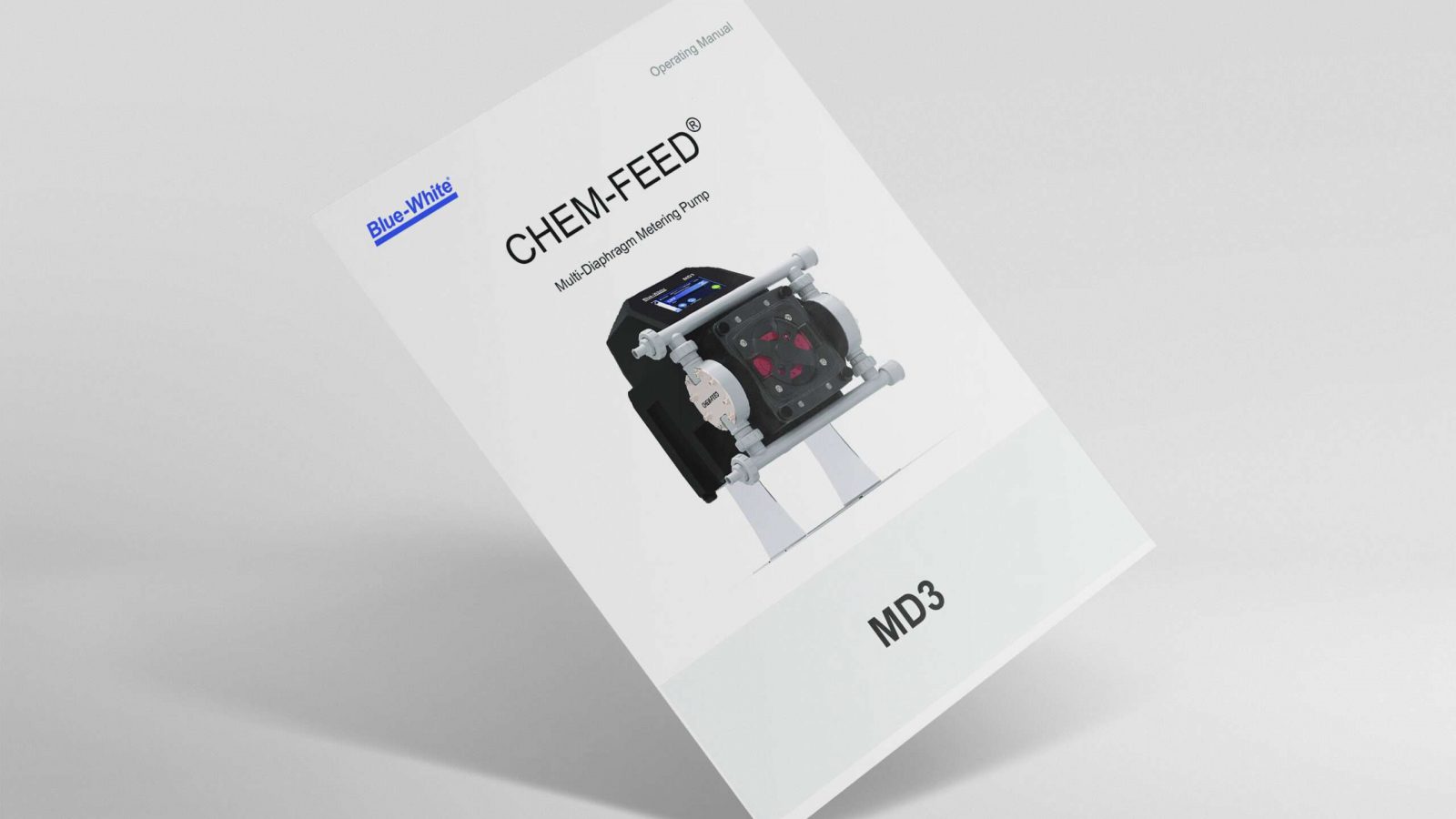 Magazin-Cover-Modell im PSD-Format mit Naturbild