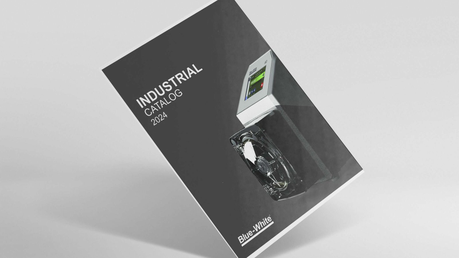 Magasinforside mockup psd med naturbilde