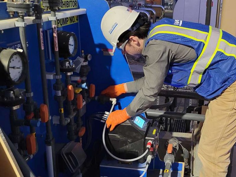 Blue-White LA County Sanitation