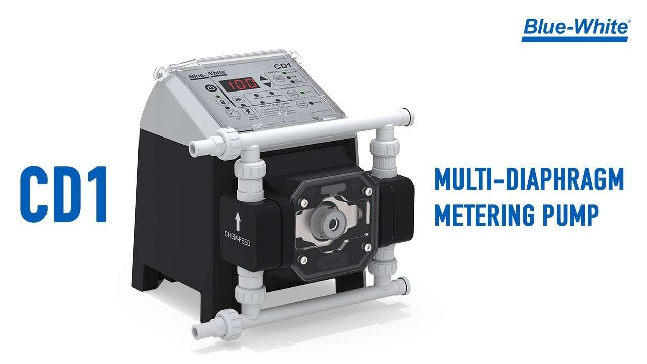 Miniature de la vidéo : CHEM-FEED® CD1 - Pompe doseuse multi-membranes