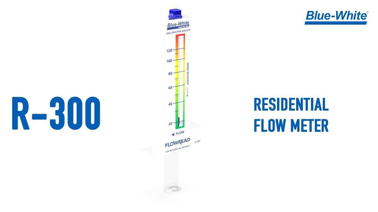 Miniatura de vídeo: Fluxômetro de eficiência de piscina FLOWREAD™ R-300 - Acessível, eficaz e fácil de instalar