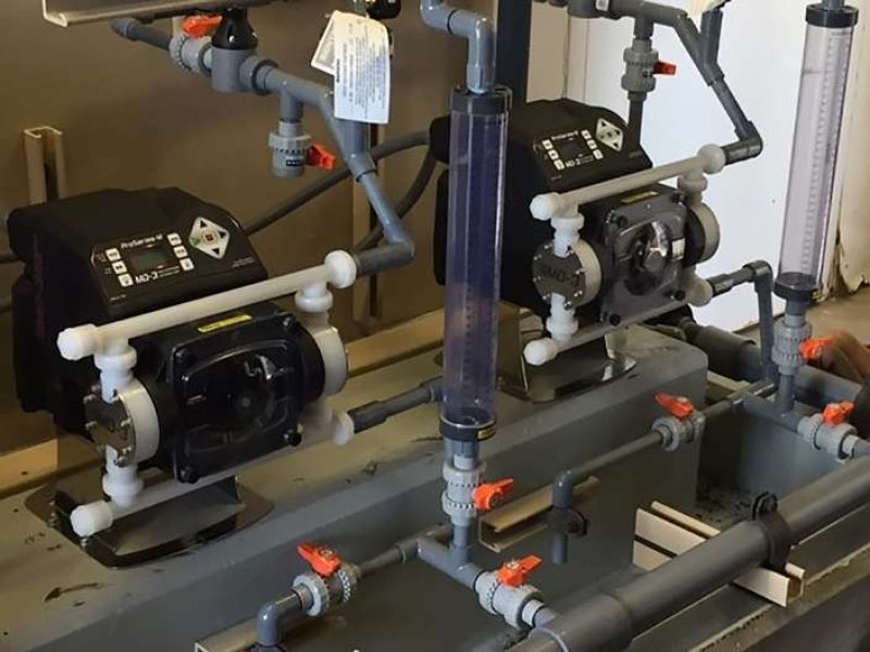 Military base uses MD3 Multi-Diaphragm Metering Pump